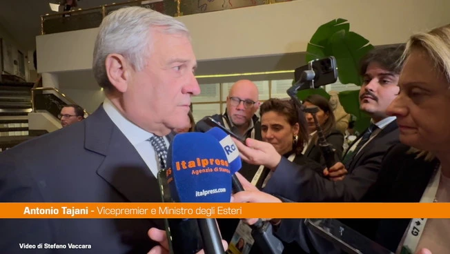 Gaza, Tajani "Priorità consolidare la tregua e aiutare la popolazione"