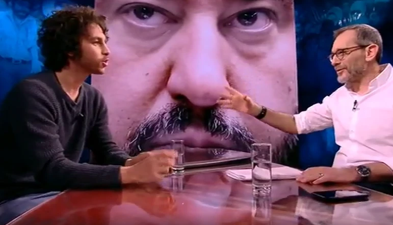 PiazzaPulita, Mattia Santori e l'erotismo di Matteo Salvini: "È un tamarro, noi invece siamo romantici"
