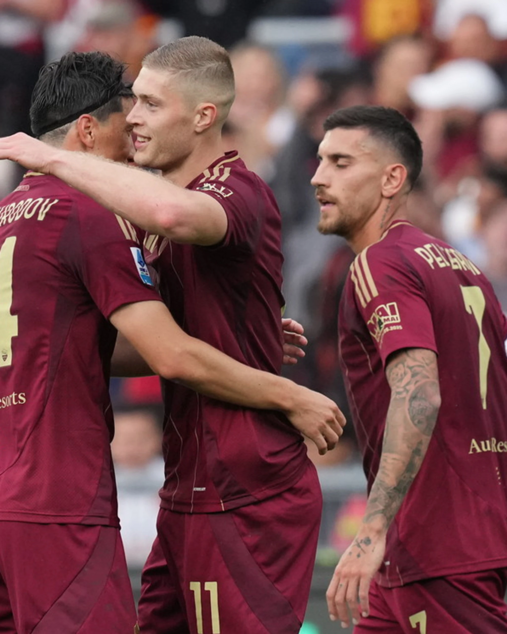 Roma, vittoria importantissima contro la Fiorentina: decide Artem Dovbyk 