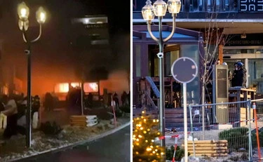 Požar v Crans-Montani: Število žrtev se povečalo, vzrok naj bi bila sveča