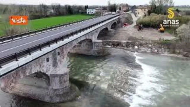 Ponte Nure sulla Via Emilia riaperto al traffico, lavori ultimati da Anas in sei mesi