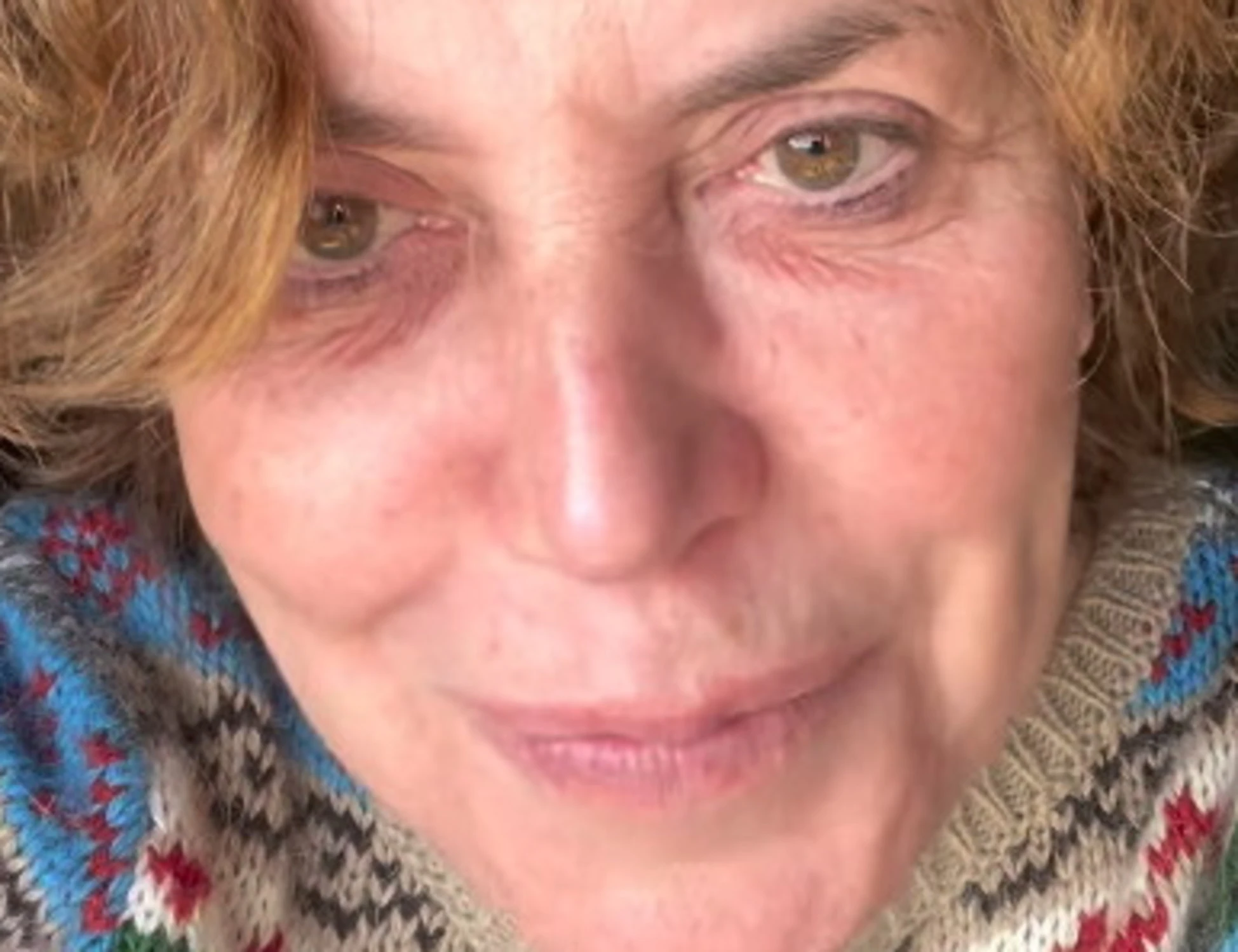 Sabina Guzzanti, la toccante <br />foto per ricordare <br />David Riondino