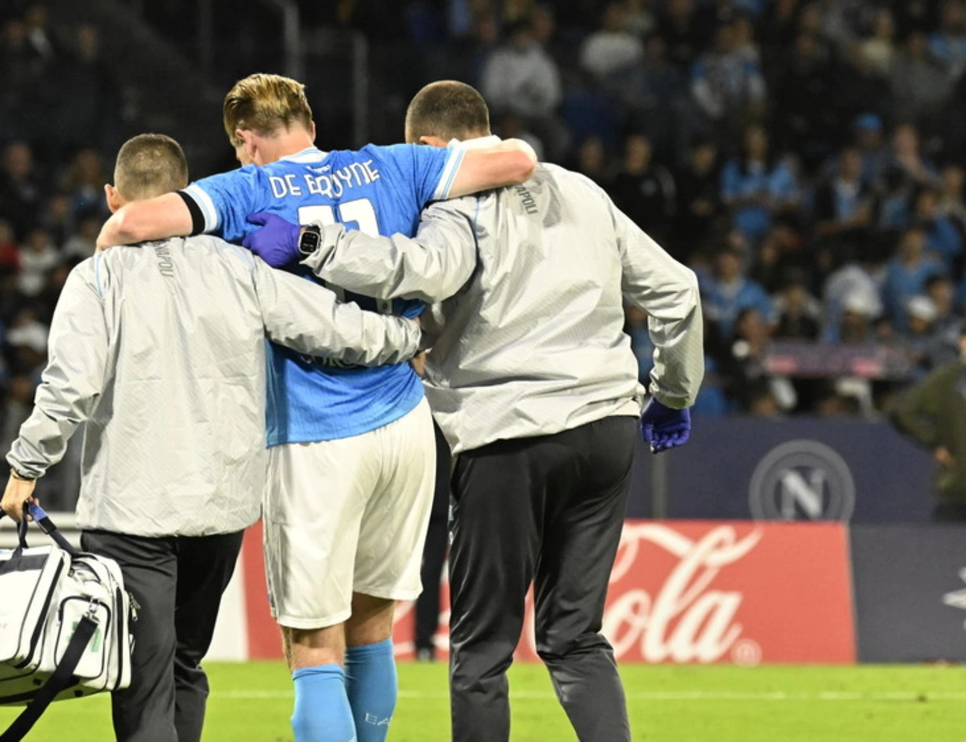 De Bruyne, dramma-Napoli: lungo stop, quanto resta fuori