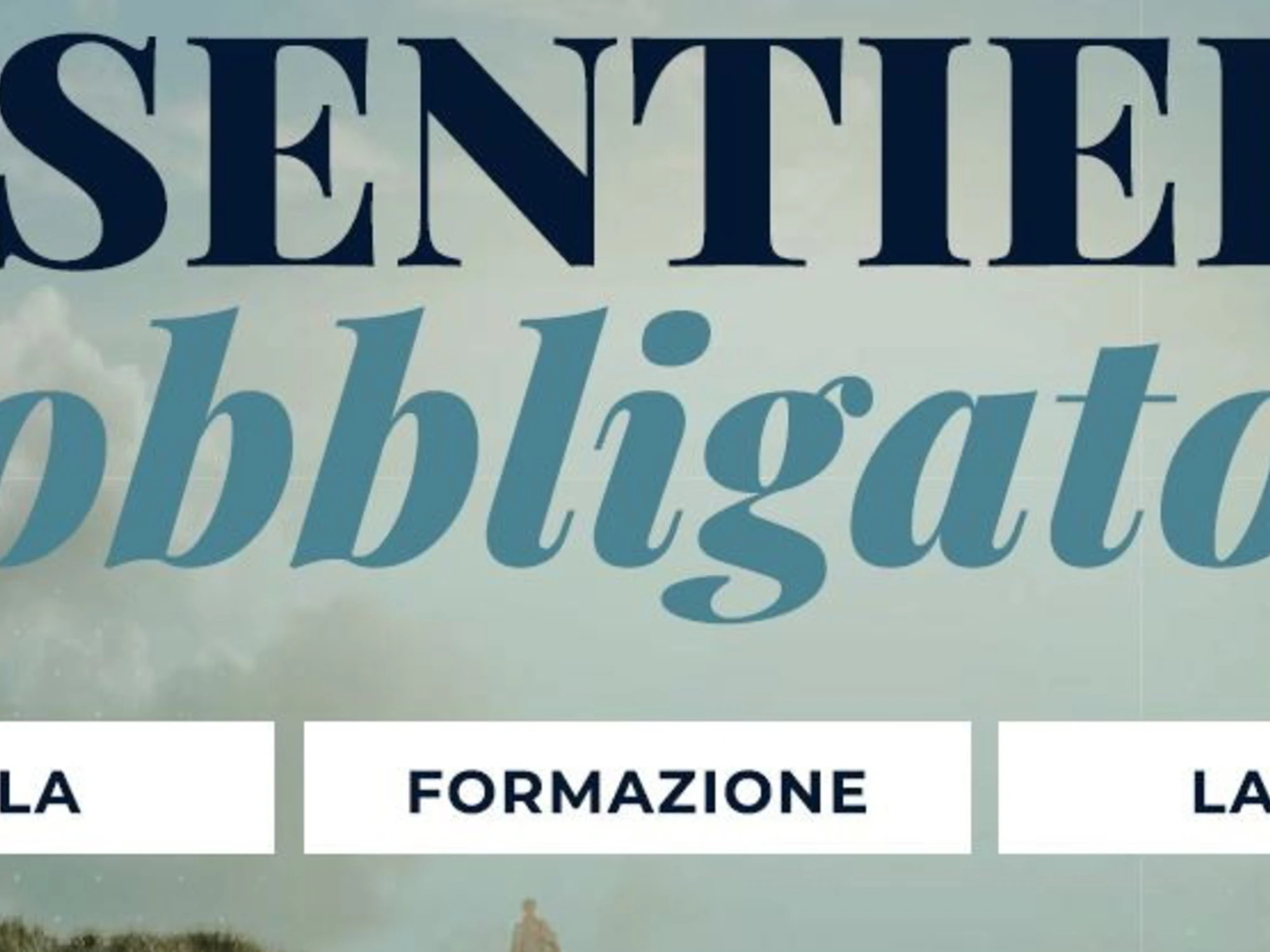 Il Sentiero Obbligato: segui la diretta