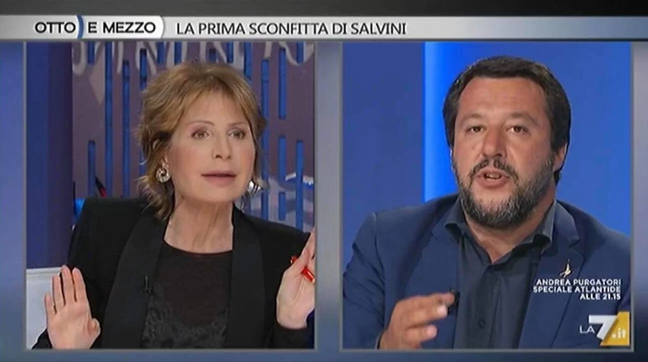 Vittorio Feltri, Otto e mezzo rosso: "Cos'è oggi Lilli Gruber". La vergogna con Salvini che pochi ammettono