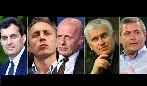 Calabresi, Travaglio, Sallusti, Belpietro, Mauro