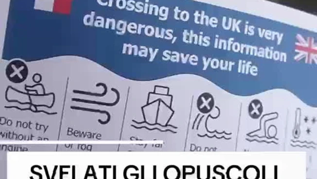 Svelati gli opuscoli che aiutano a fare le traversate illegali