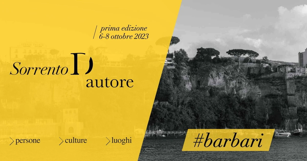 Sorrento d'autore, al via una tre giorni di dibattiti