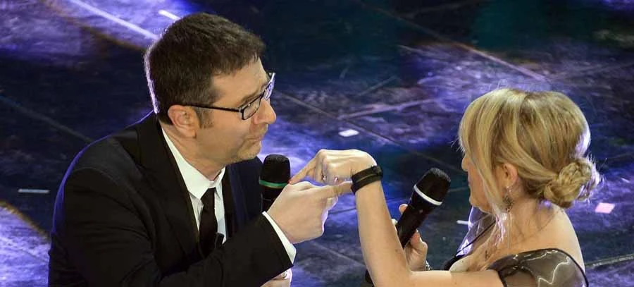 Fabio Fazio e Luciana Littizzetto