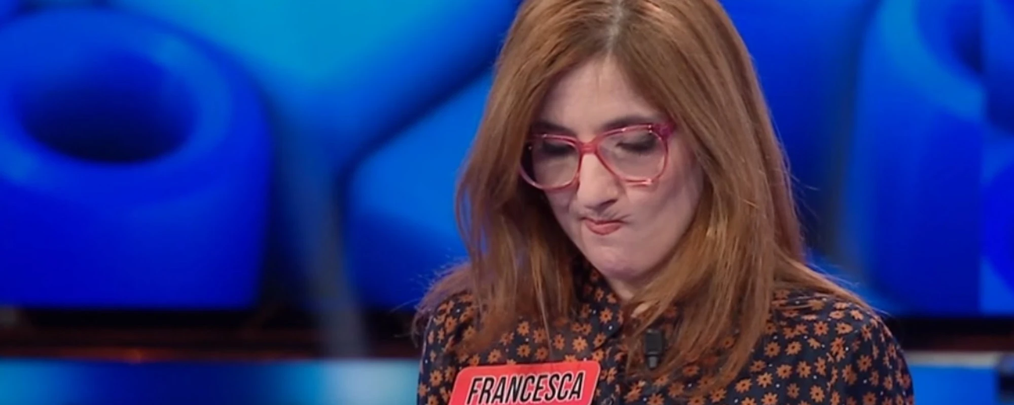 Francesca massacrata<br />per questa risposta