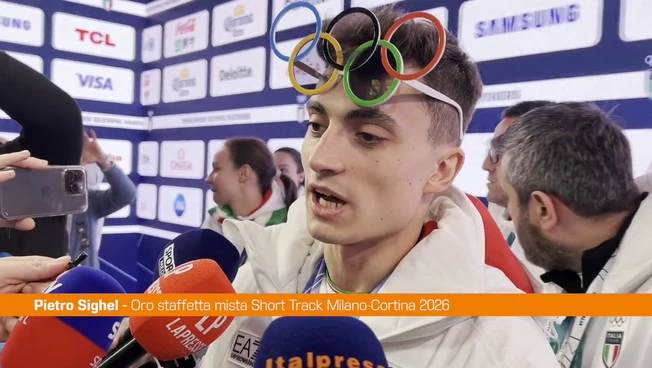 Sighel "Esultanza per il pubblico e omaggio anche alla squadra"