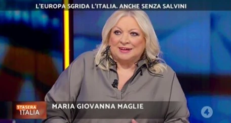 Maria Giovanna Maglie a Stasera Italia: "La Raggi? Un partner scomodo che adesso tocca al Pd"