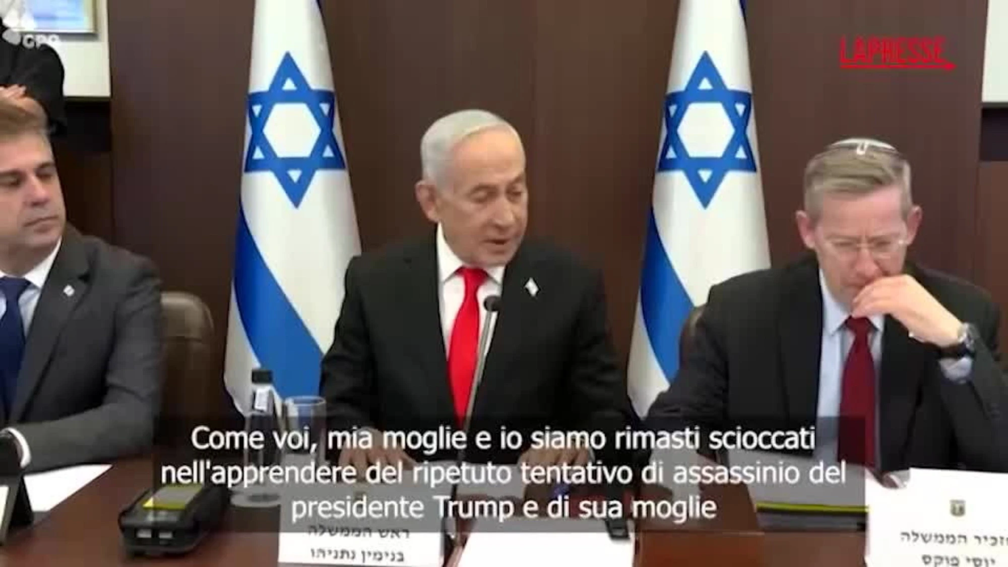Attentato a Trump, Netanyahu: "Sono rimasto scioccato"
