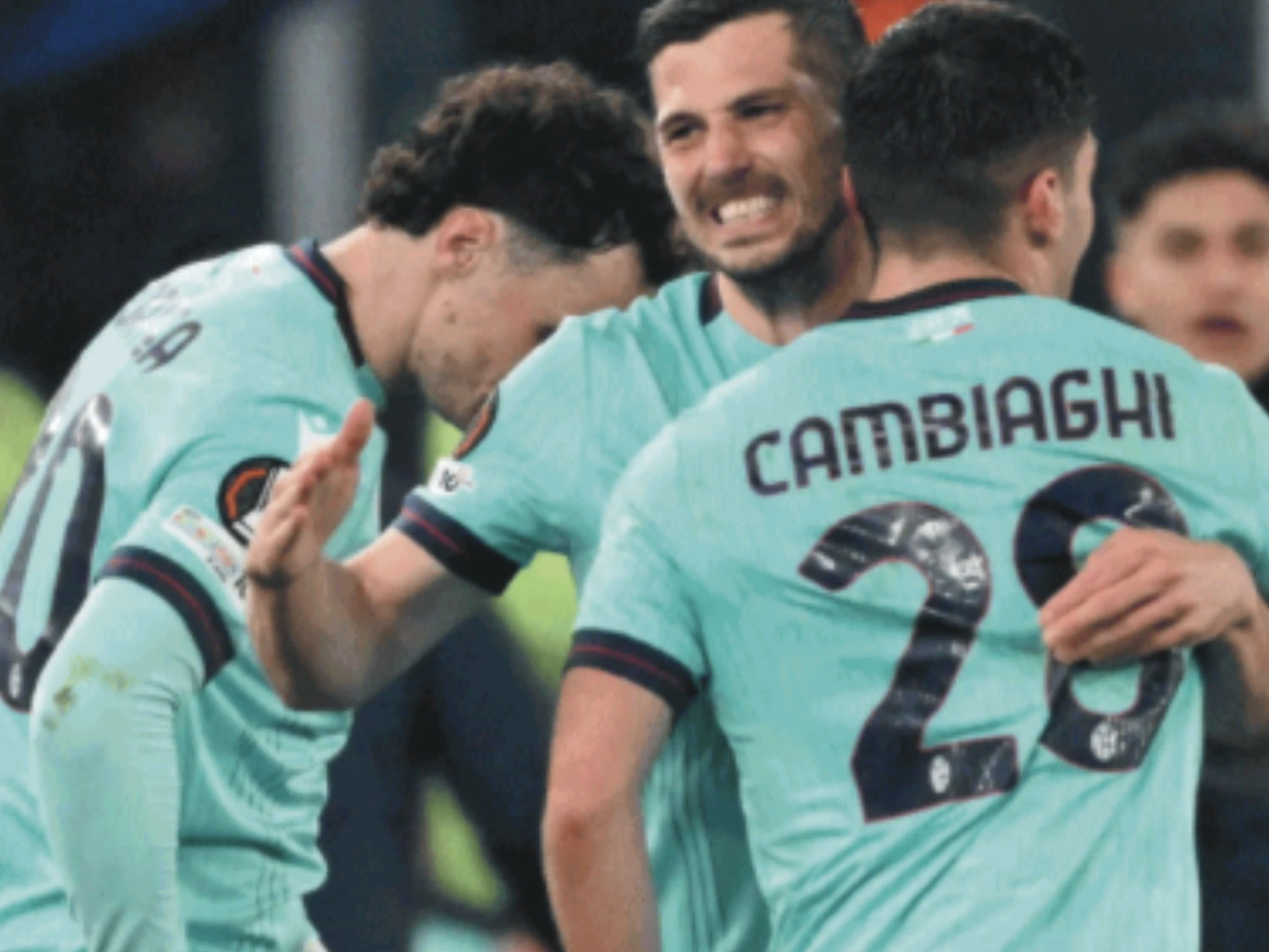 Cambiaghi fa godere il Bologna: Roma eliminata