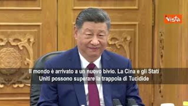Xi a Trump: Cina e Usa devono evitare la 'trappola di Tucidide' e affrontare le sfide globali