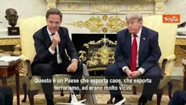 Rutte (Nato): Trump si è assunto resposabilità di guerra Iran per bene di tutto il mondo libero