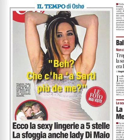 Luigi Di Maio e Virginia Saba in intimo, l'esplosione di rabbia di primo mattino. Osho e Bechis, sms di fuoco
