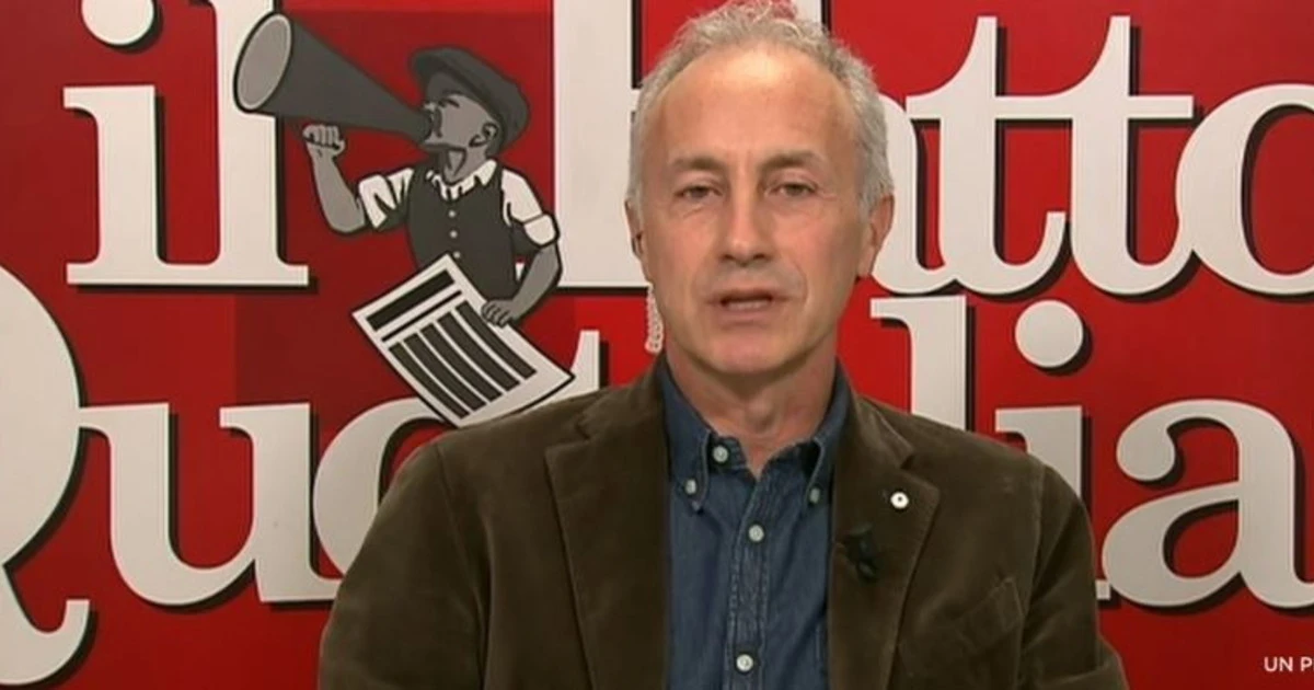 Otto e mezzo, Marco Travaglio a valanga su Draghi: "Al servizio del nonno", cosa c'è dietro le parole del premier