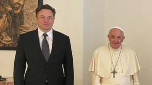 Elon Musk e Papa Francesco