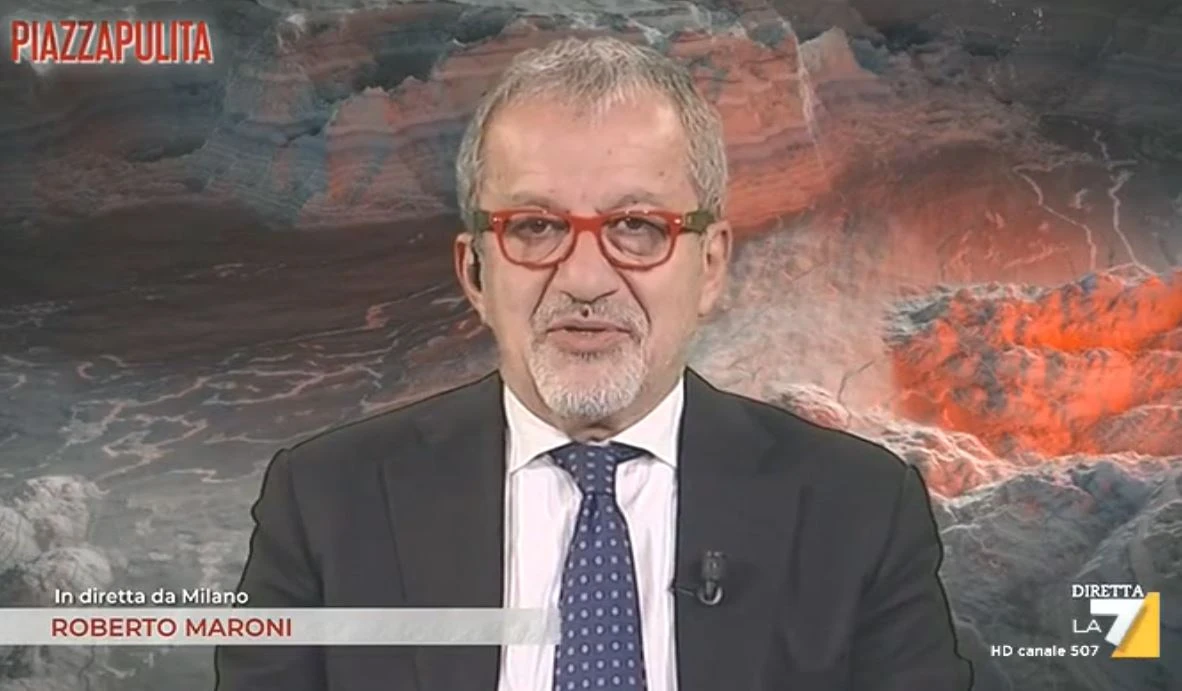 PiazzaPulita, Roberto Maroni a Corrado Formigli: "Se mi avete invitato per il Russiagate, avete sbagliato"