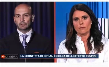 4 di Sera, Procaccini a valanga: "Compagno, è finita!". La faccia della dem Bonafè in diretta