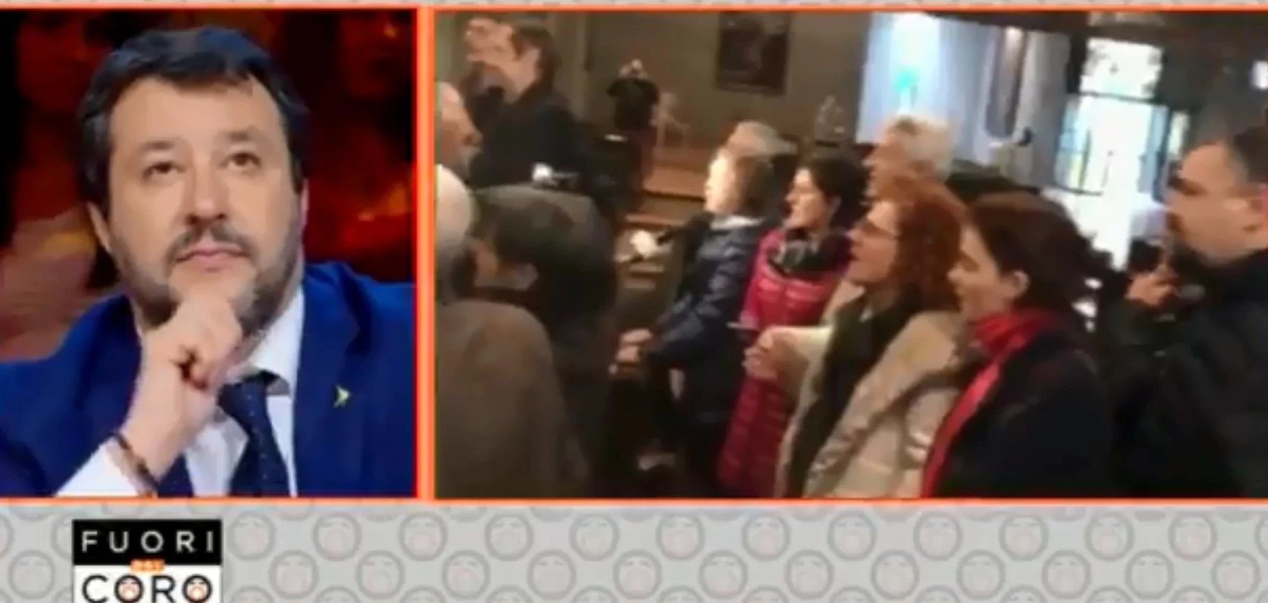 Matteo Salvini contro sardine e Gentiloni: "Ma quale Bella Ciao? Scelgo la Canzone del Piave"