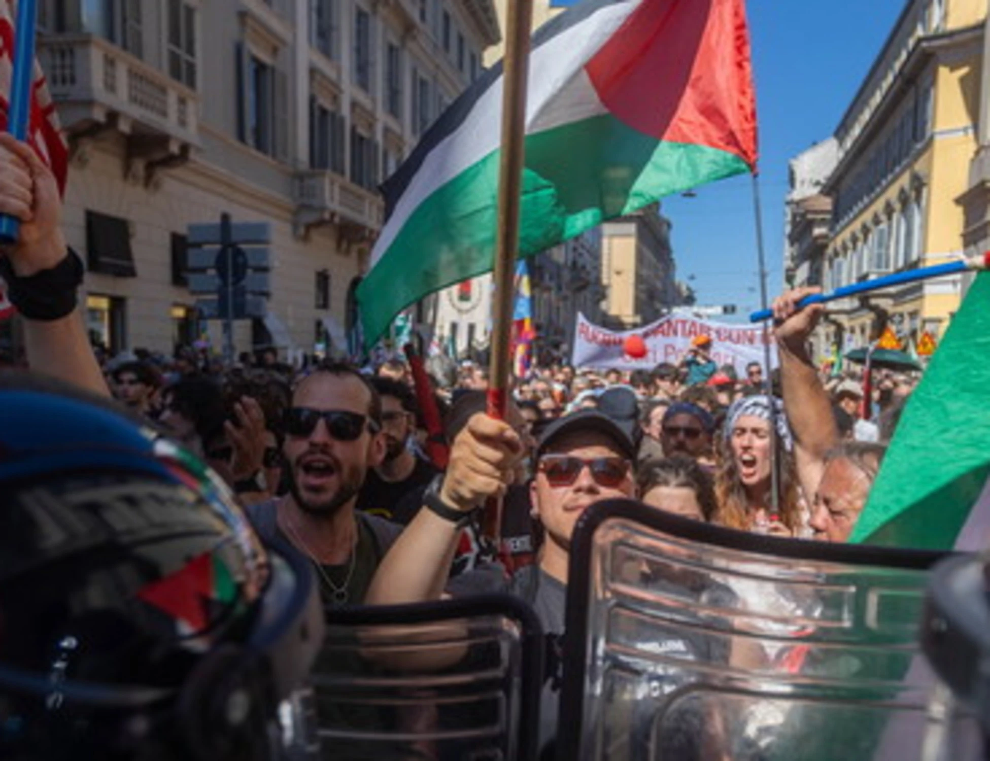 Quella rabbia nichilista dei giovani pro Pal