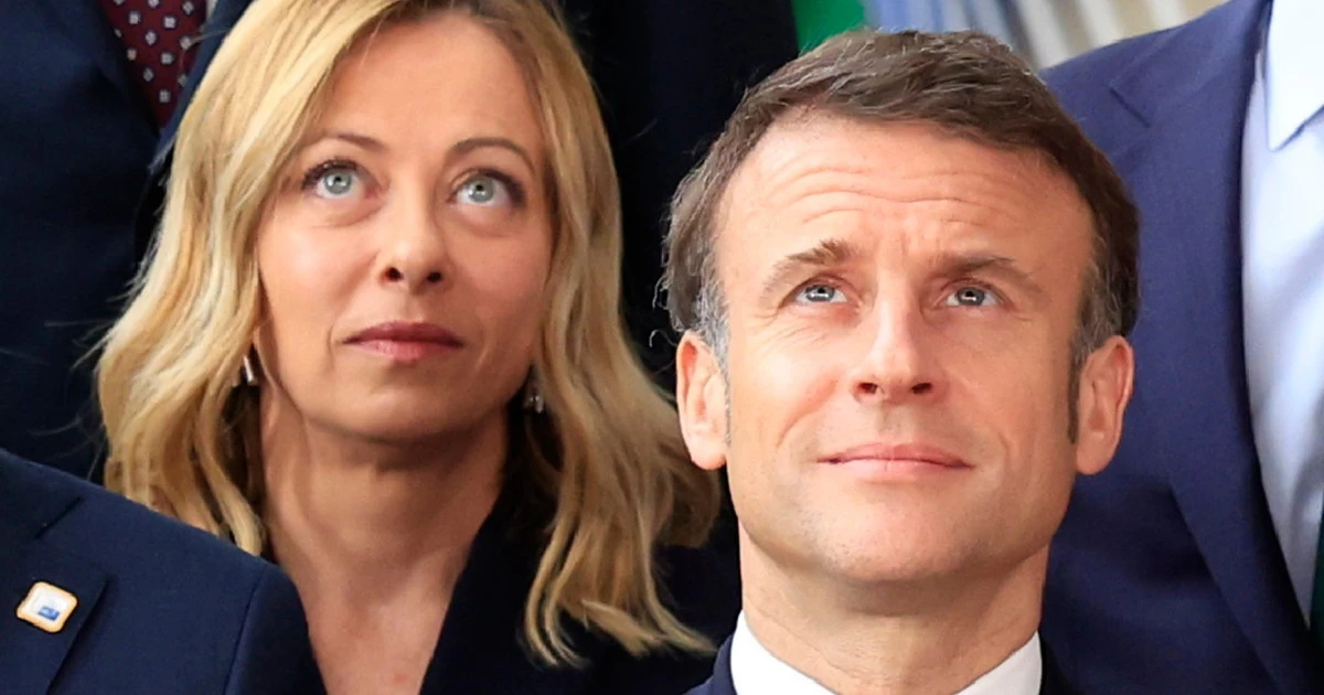  Meloni e Macron