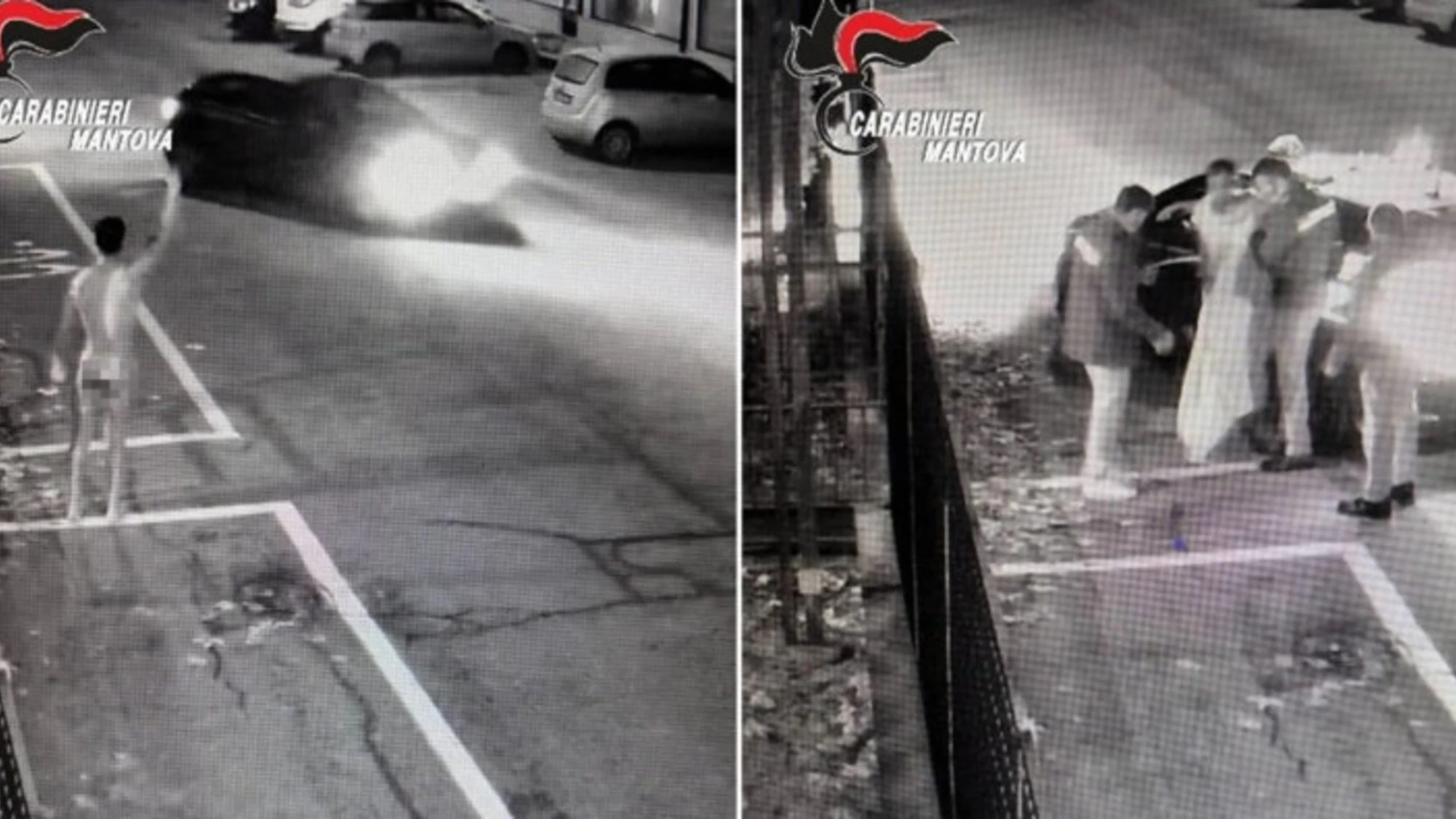 Poggio Rusco, marocchino nudo e drogato davanti alla caserma, "il volere di Allah"