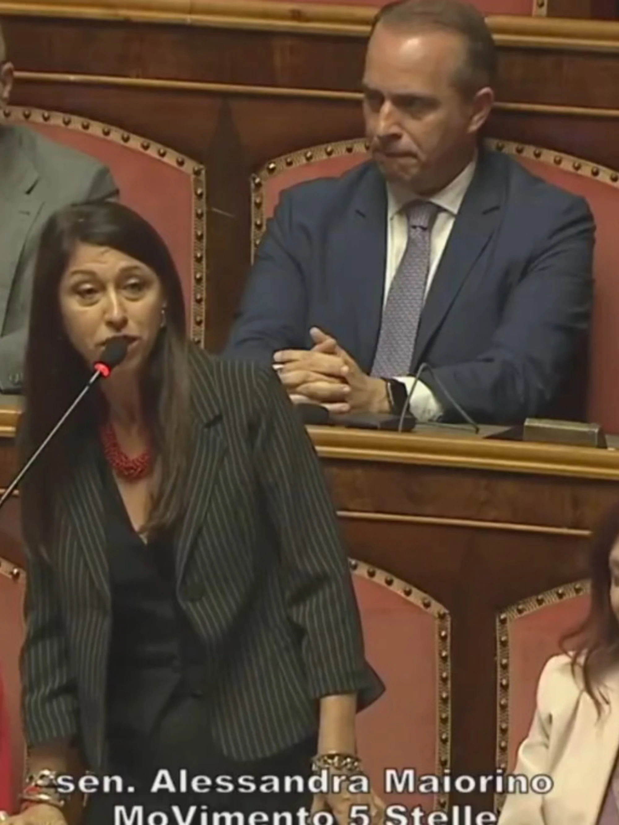 Giorgia Meloni "scodinzola": insulti al Senato, caos in aula