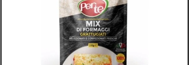 Rischio di listeria: ritirato dal mercato mix di formaggi grattugiati Per Te di Latteria Soresina