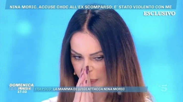 Domenica Live, la confessione choc di Nina Moric: "Luigi Favoloso ha aggredito me e mio figlio Carlos"