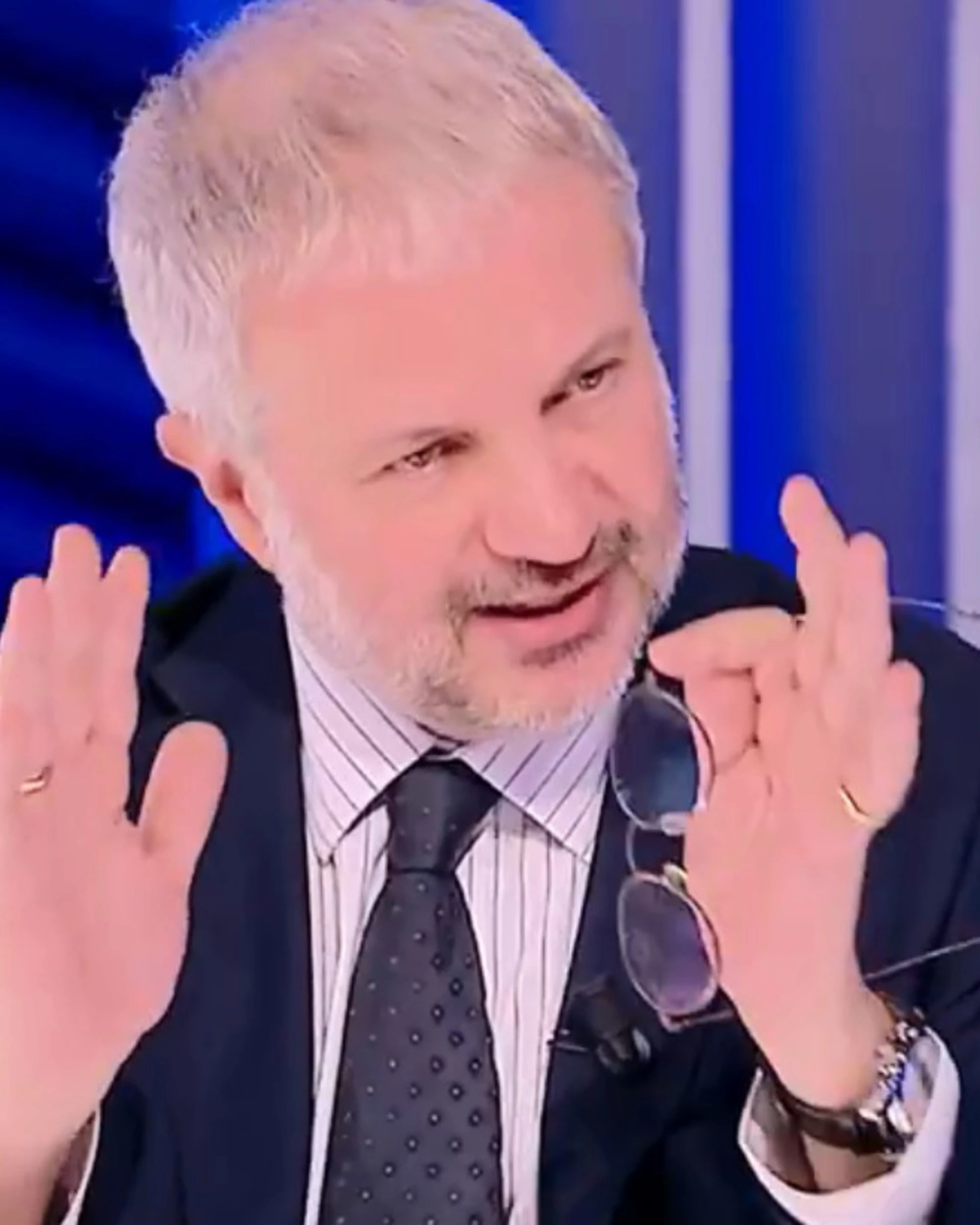 È sempre Cartabianca, Borghi spiazza Berlinguer: "Le Pen? Una cretinata"