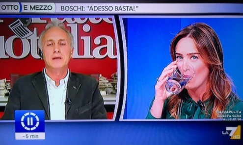 Maria Elena Boschi, lite con Marco Travaglio: "Mi tratti così perché sono donna. Ci vediamo in tribunale"