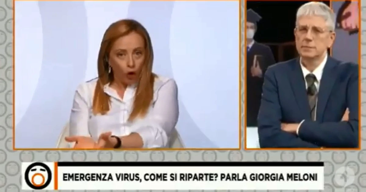 Fuori dal Coro, Giorgia Meloni durissima contro Lucia Azzolina: "Tutti giustamente la deridono"