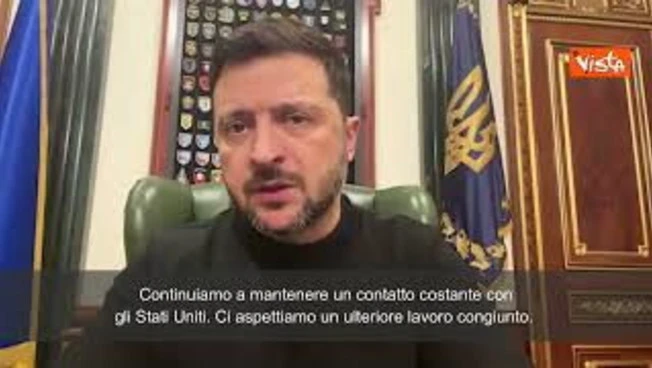 Zelensky: "L'Ucraina non è non sarà mai un ostacolo alla pace"