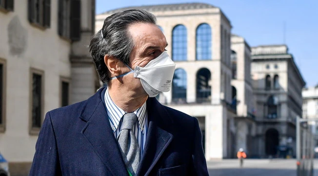 Coronavirus, Attilio Fontana contro Borrelli: "Le mascherine? Meglio tacere". Su Salvini: "Chiese aperte? Sono perplesso"