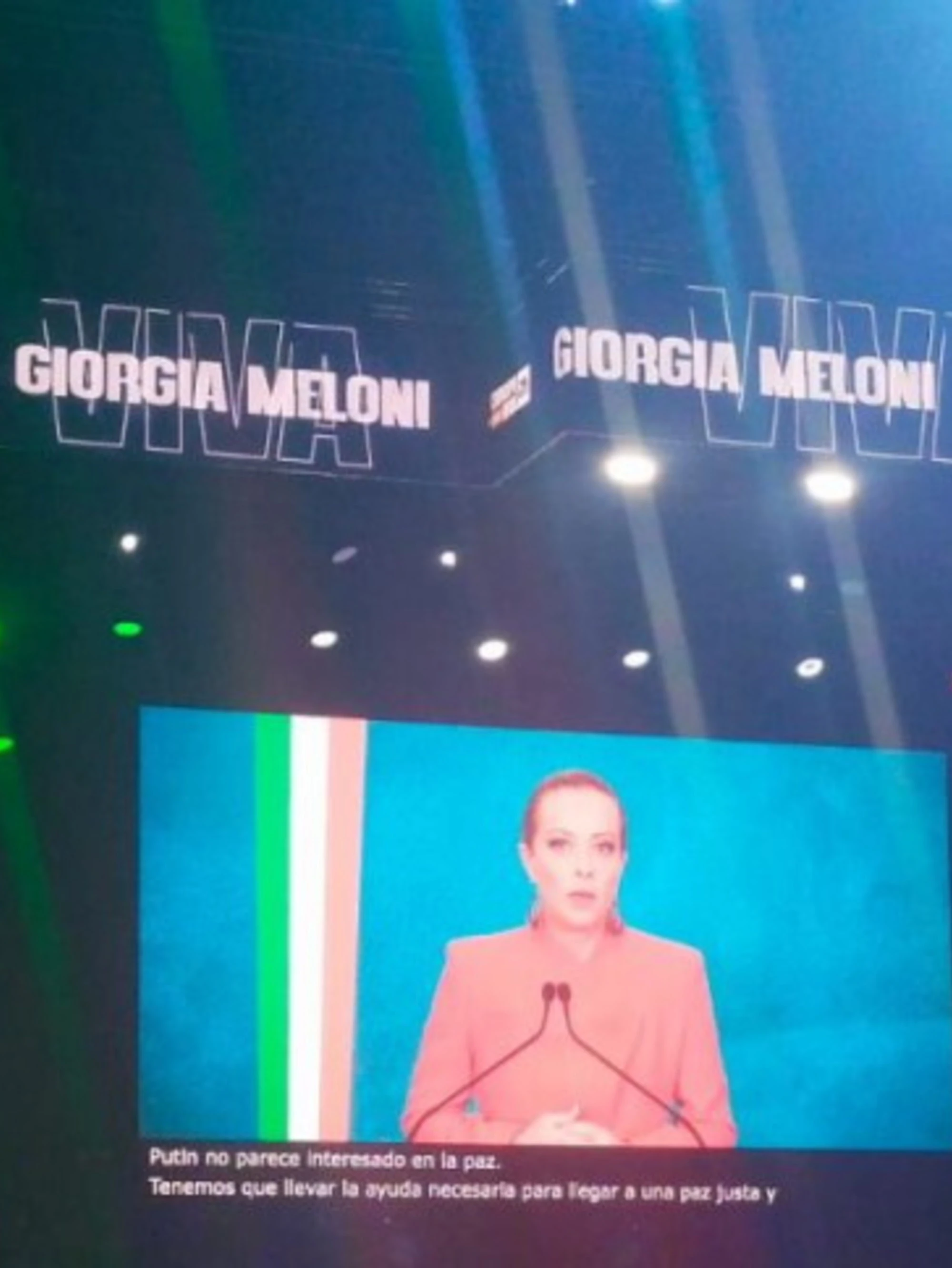 Giorgia Meloni alla convention di Vox: "Il sacrificio di Kirk ci ricorda dove sta la violenza"