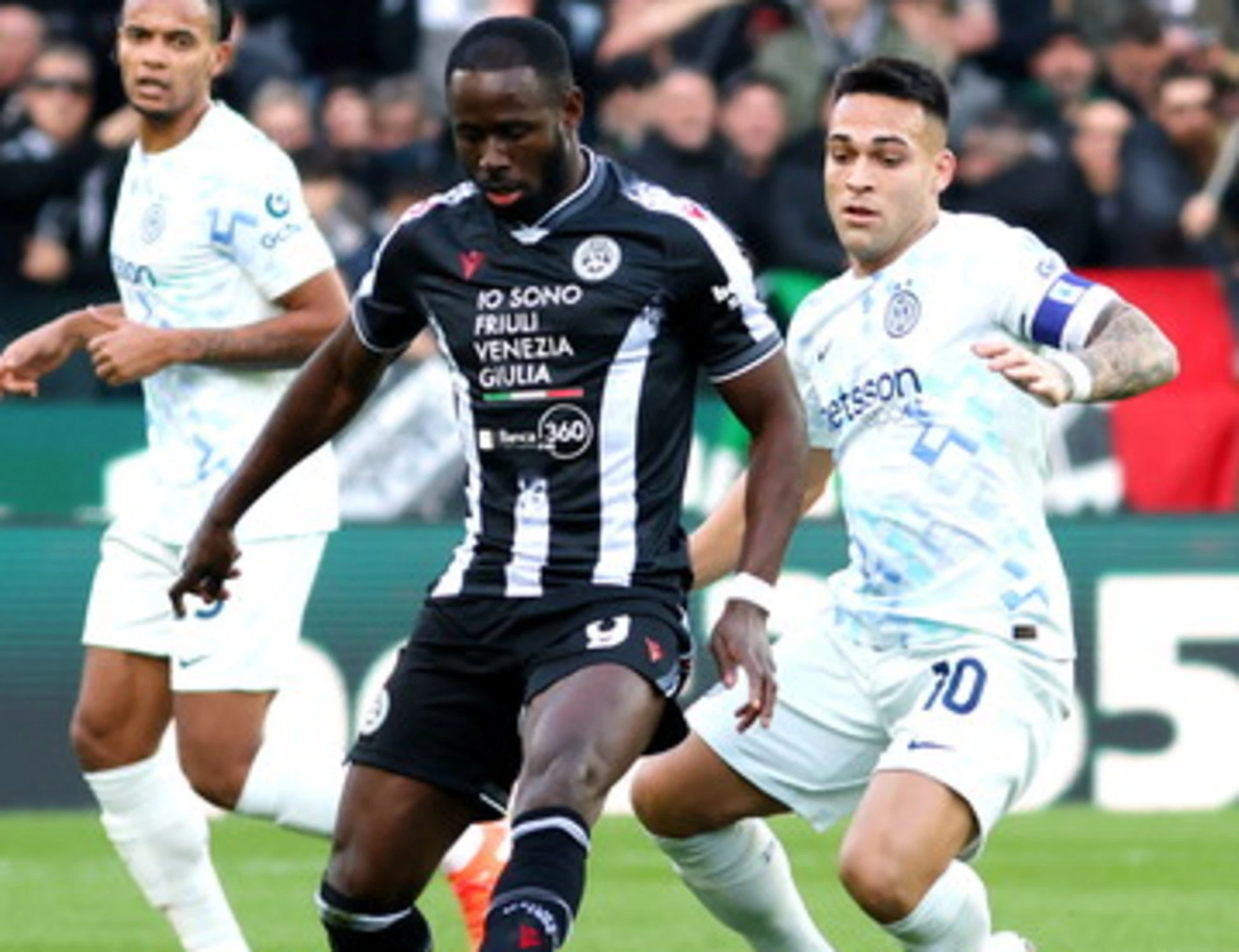 Serie A, Lautaro stende l'Udinese: Inter in testa alla classifica