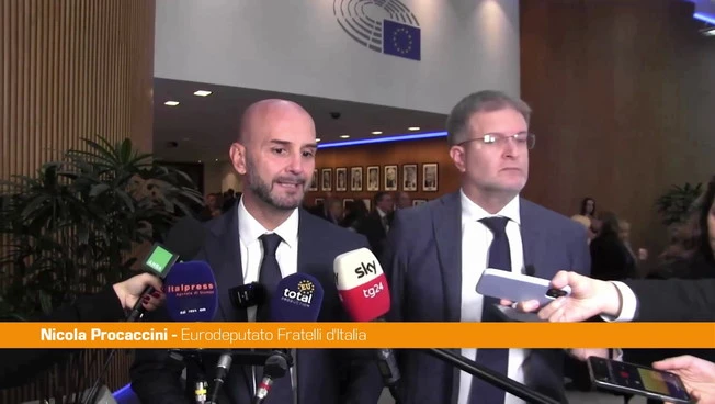 Ue, Procaccini "Grazie al centrodestra sta tornando il buon senso"