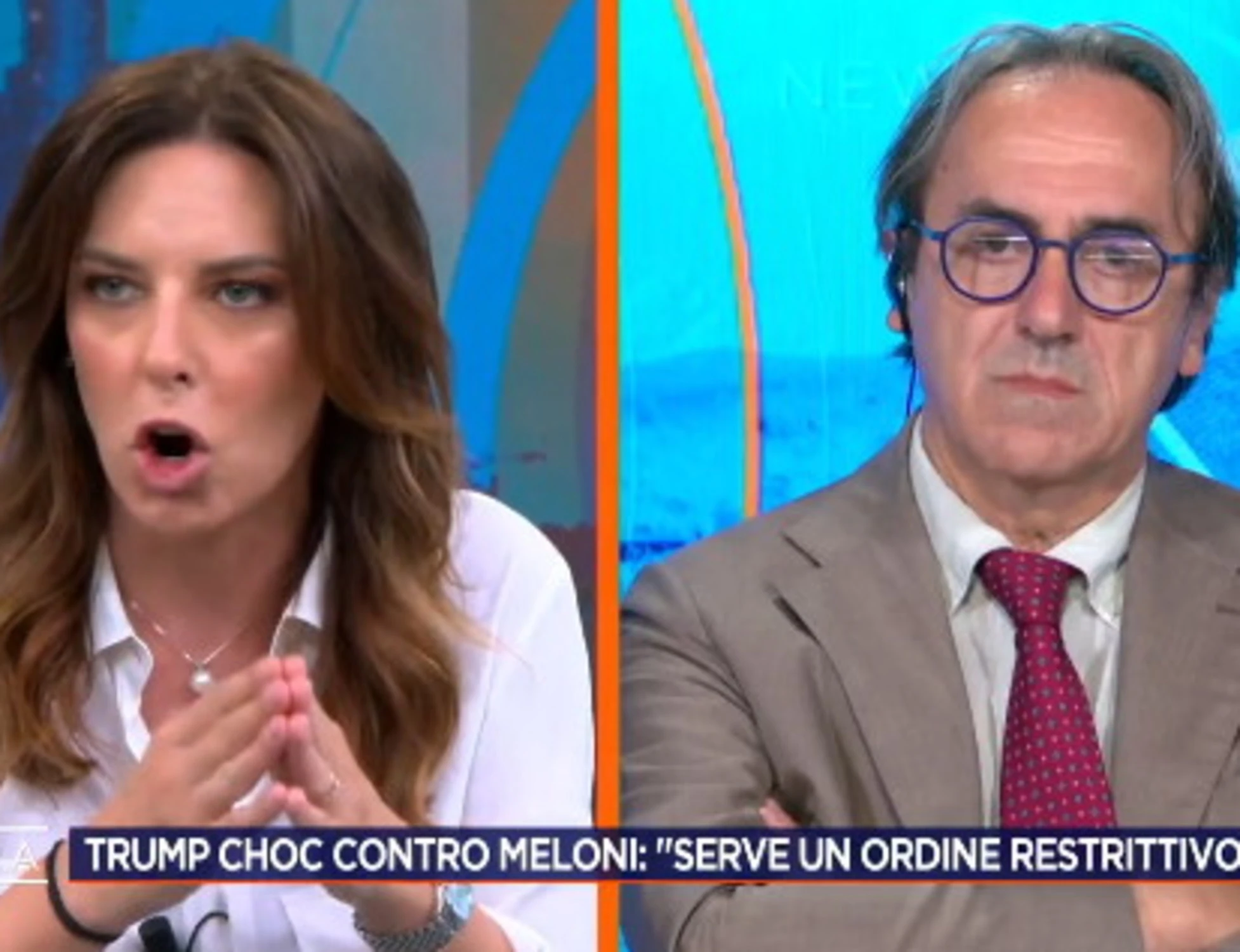 4 di sera, Tovaglieri zittisce Angelo Bonelli: "Ecco perché Trump attacca Meloni"
