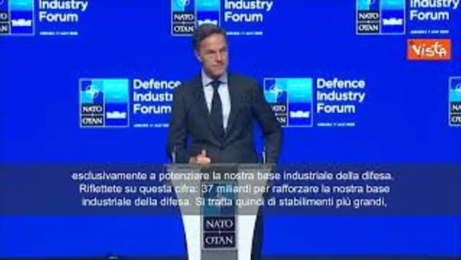 Rutte (Nato): 40 miliardi di investimenti per scudi anti-drone