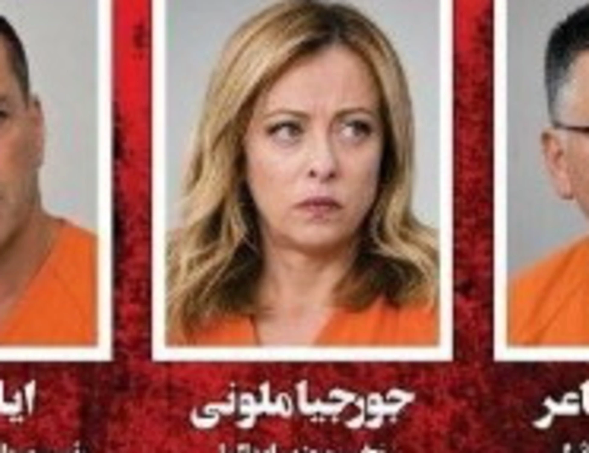 Meloni nella "lista nera" dell'Iran. La foto in uniforme carceraria e la minaccia: "La vendetta è certa"