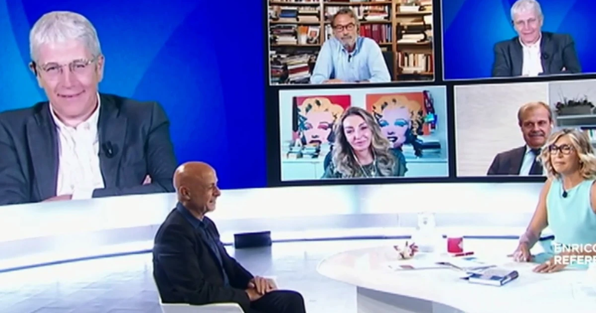 L'aria che tira, Mario Giordano accolto così in studio a La7: cose mai viste, Merlino sbalordita