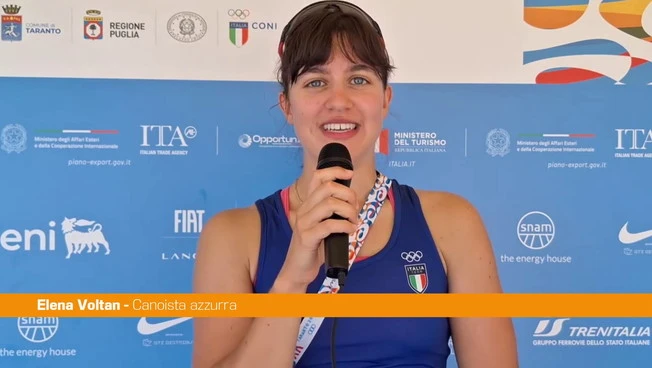 Voltan "Felice per l'oro a Taranto, non me l'aspettavo"