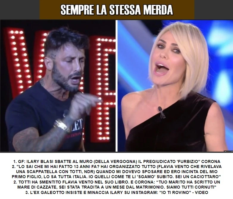Grande Fratello Vip, rissa Ilary Blasi-Fabrizio Corona? Dagospia brutale: "Che roba siete"