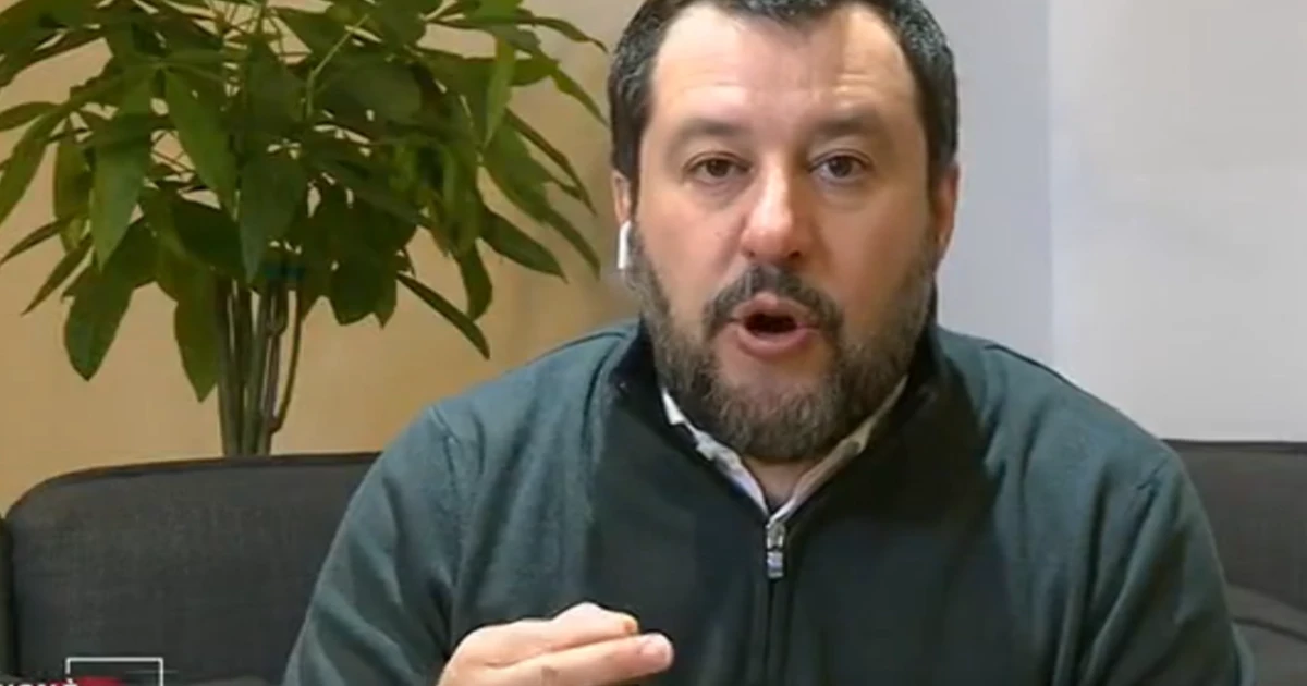 Matteo Salvini a Non è l'arena, duro con Conte sul coronavirus: "Non bastano Facebook e Twitter"