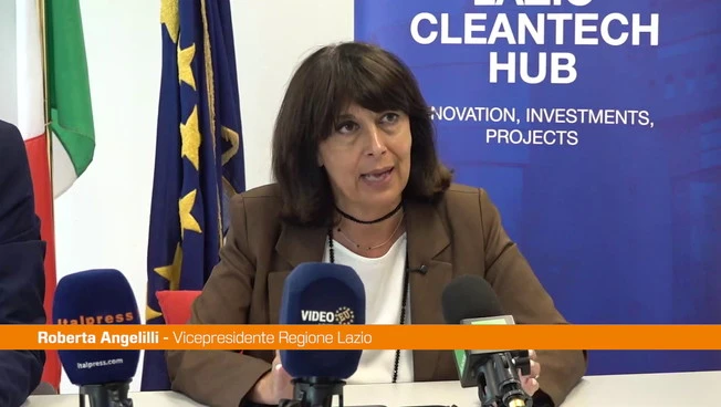 Regione Lazio, Angelilli "120 mln per innovazione energetica e sostenibilità"
