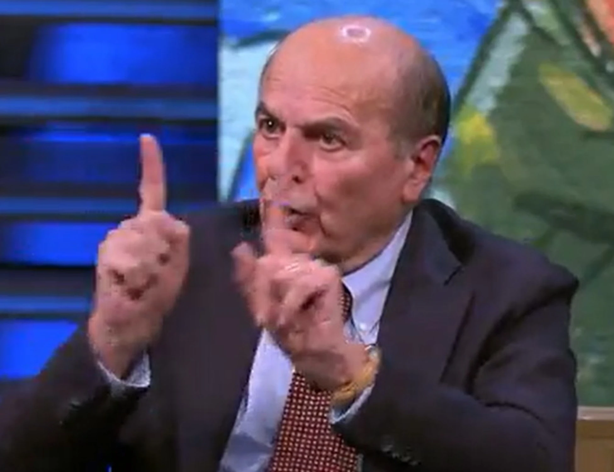 DiMartedì, Bersani fuori controllo: "Le verze", fango contro Meloni