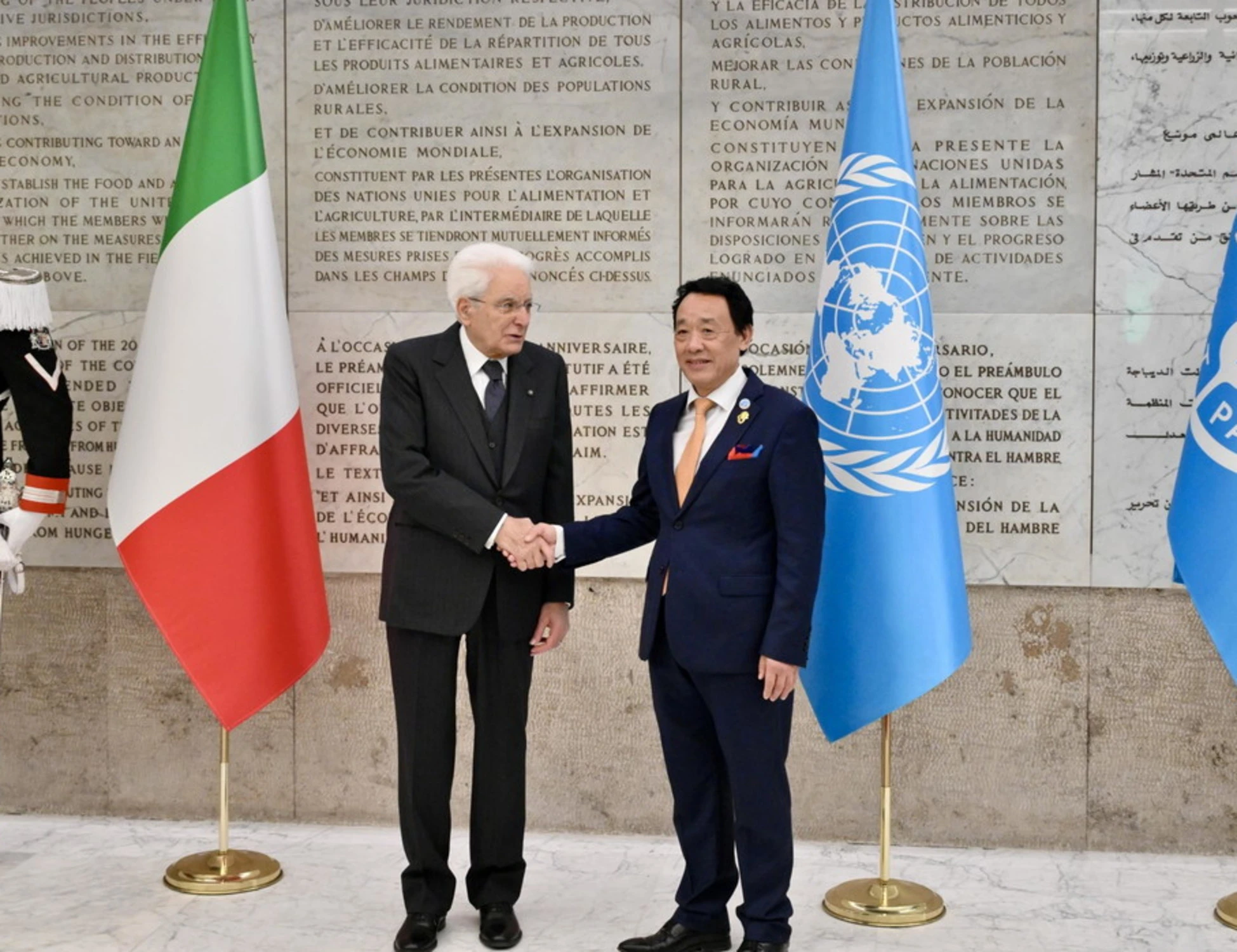 Fao a Roma, Mattarella e Papa Leone scuotono il mondo: "Una colpa storica"